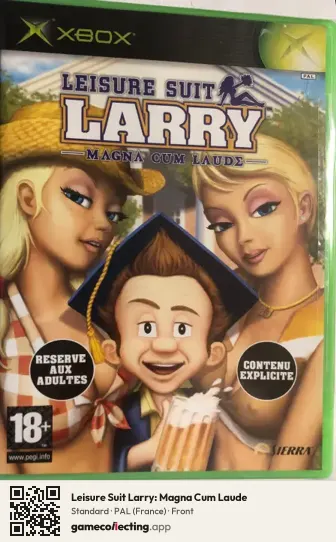 Leisure Suit Larry: Magna Cum Laude Xbox, France box front