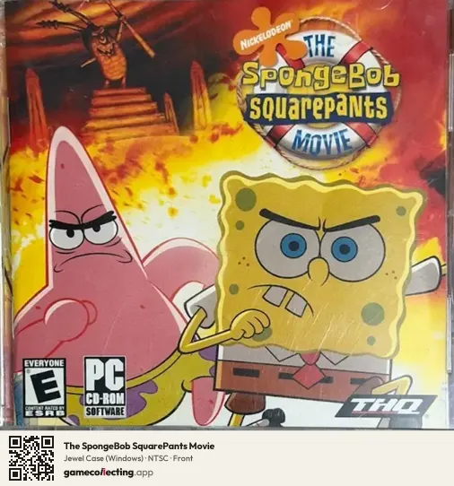 The SpongeBob SquarePants Movie Computer, NTSC box front