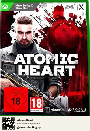 Atomic Heart Xbox Series X, Germany box front
