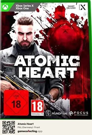 Atomic Heart Xbox Series X, Germany box front