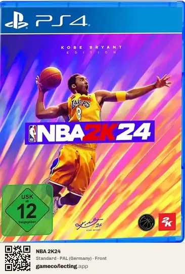 NBA 2K24 PlayStation 4, Germany box front