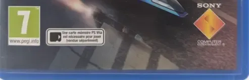 Wipeout 2048, the PEGI square on its front