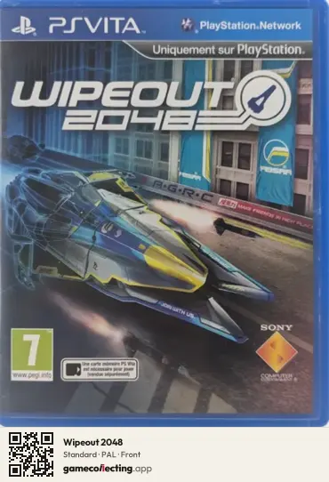 Wipeout 2048 PlayStation Vita, PAL box front