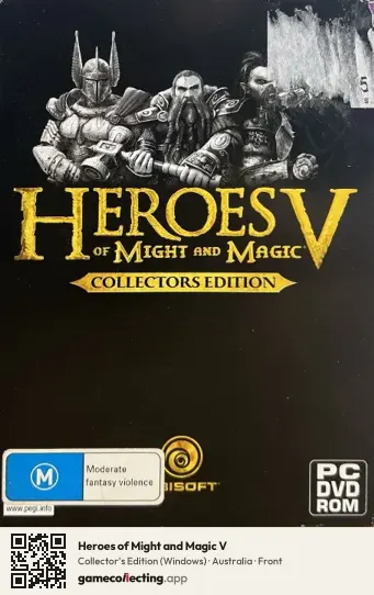 Heroes of Might and Magic V Computer, Australia box front