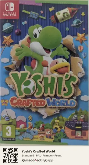Yoshi's Crafted World Nintendo Switch, France box front