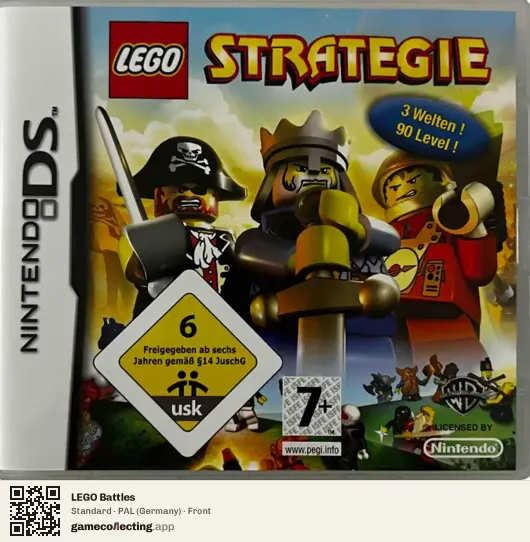 LEGO Battles Nintendo DS, Germany box front