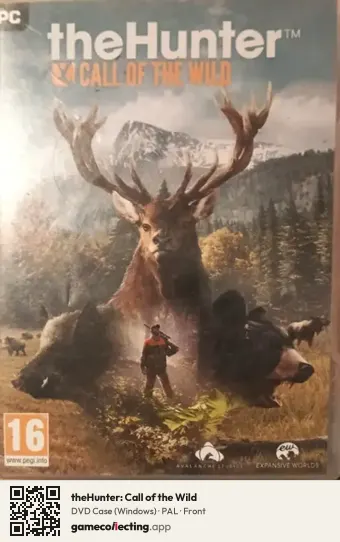 theHunter: Call of the Wild Computer, PAL box front