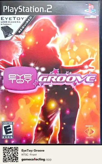 EyeToy: Groove PlayStation 2, NTSC box front