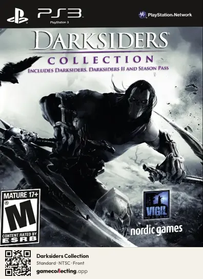 Darksiders Collection PlayStation 3, NTSC box front