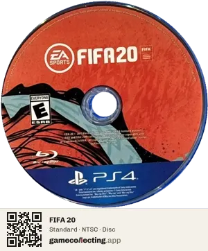 FIFA 20 PlayStation 4, NTSC disc