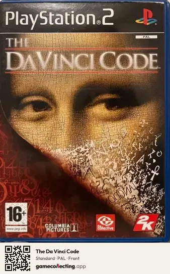 The Da Vinci Code PlayStation 2, PAL box front