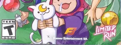 Magical Drop VI, the ESRB box on its front