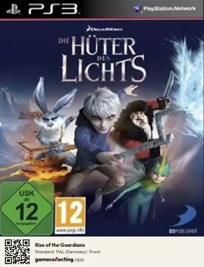 Rise of the Guardians PlayStation 3, Germany box front