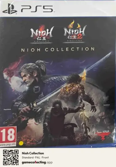 Nioh Collection PlayStation 5, PAL box front