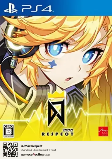 DJMax Respect PlayStation 4, Japan box front