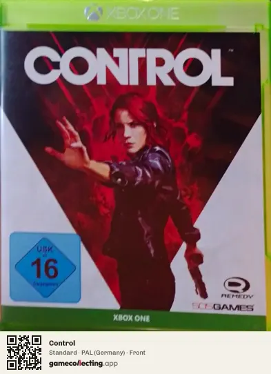 Control Xbox One, Germany box front