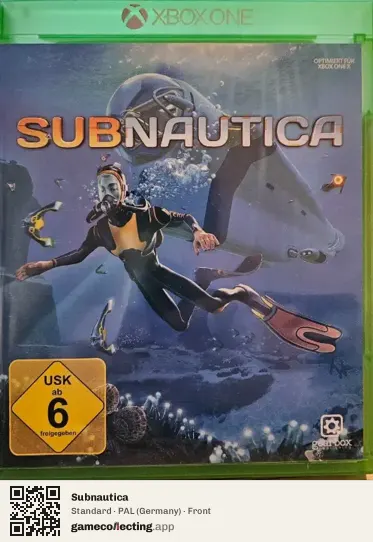 Subnautica Xbox One, Germany box front