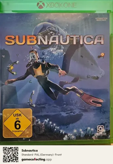 Subnautica Xbox One, Germany box front