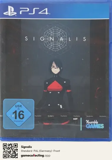 Signalis PlayStation 4, Germany box front