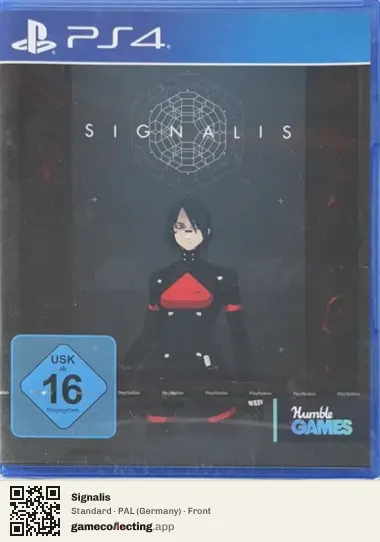 Signalis PlayStation 4, Germany box front
