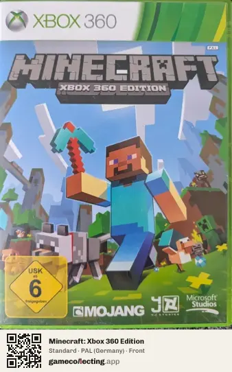 Minecraft: Xbox 360 Edition Xbox 360, Germany box front