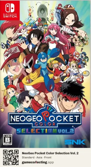 NeoGeo Pocket Color Selection Vol. 2 Nintendo Switch, Asia box front