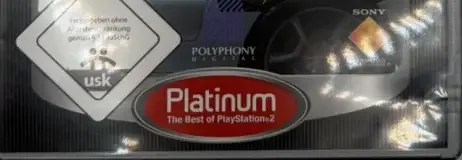 Gran Turismo 4, the USK square on its front