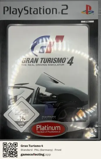 Gran Turismo 4 PlayStation 2, Germany box front