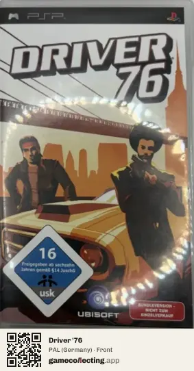 Driver '76 PlayStation Portable, Germany box front