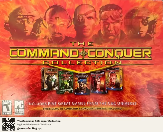 The Command & Conquer Collection Computer, NTSC box front