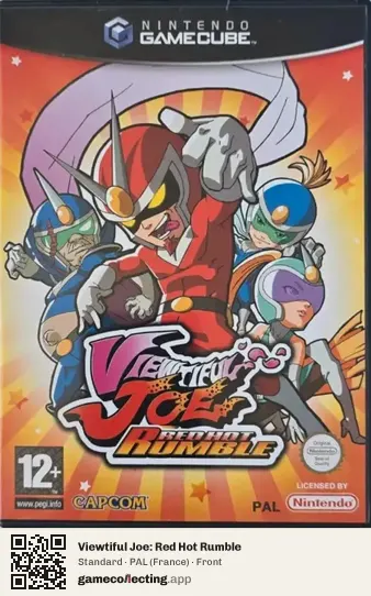 Viewtiful Joe: Red Hot Rumble Nintendo GameCube, France box front