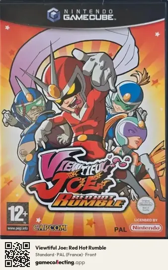 Viewtiful Joe: Red Hot Rumble Nintendo GameCube, France box front