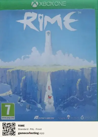 RiME Xbox One, PAL box front