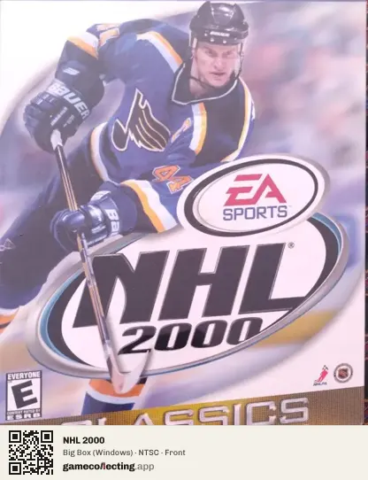 NHL 2000 Computer, NTSC box front