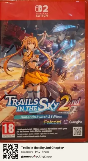 Trails in the Sky 2nd Chapter Nintendo Switch 2, PAL box front