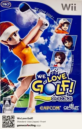 We Love Golf! Nintendo Wii, Asia box front