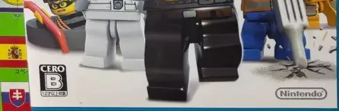 LEGO City Undercover, the CERO letter on its front