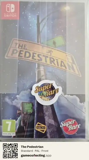 The Pedestrian Nintendo Switch, PAL box front