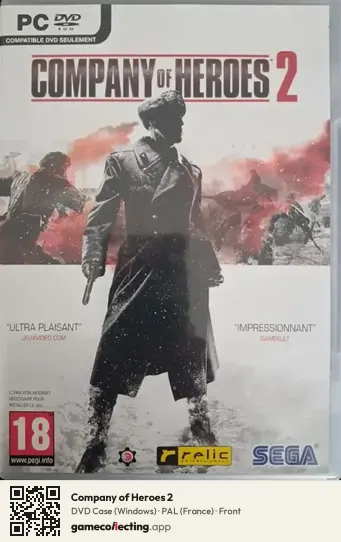 Company of Heroes 2 Computer, France box front