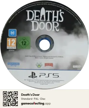 Death's Door PlayStation 5, PAL disc