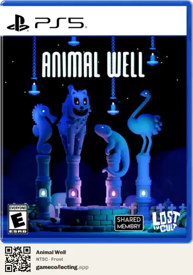 Animal Well PlayStation 5, NTSC box front