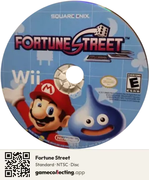 Fortune Street Nintendo Wii, NTSC disc