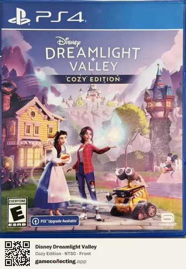 Disney Dreamlight Valley PlayStation 4, NTSC box front