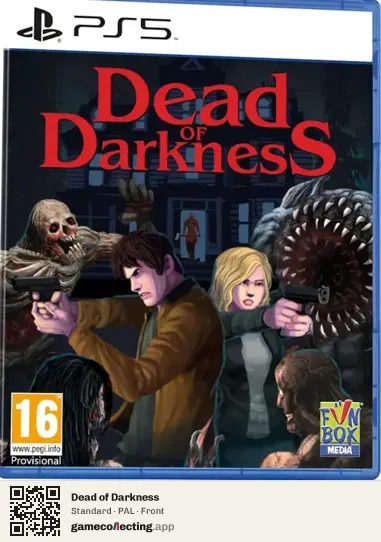 Dead of Darkness PlayStation 5, PAL box front