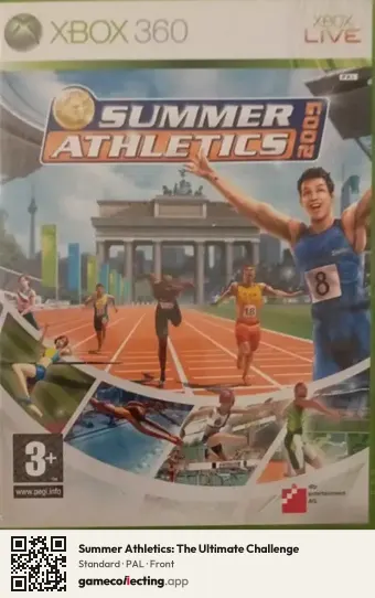 Summer Athletics: The Ultimate Challenge Xbox 360, PAL box front