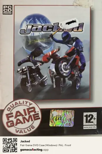 Jacked Computer, PAL box front