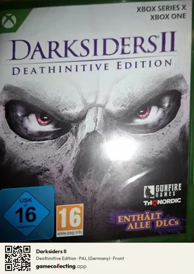 Darksiders II Xbox One, Germany box front