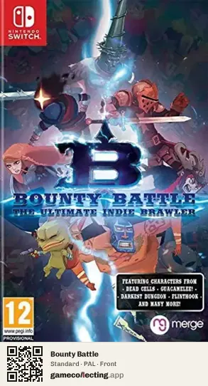 Bounty Battle Nintendo Switch, PAL box front