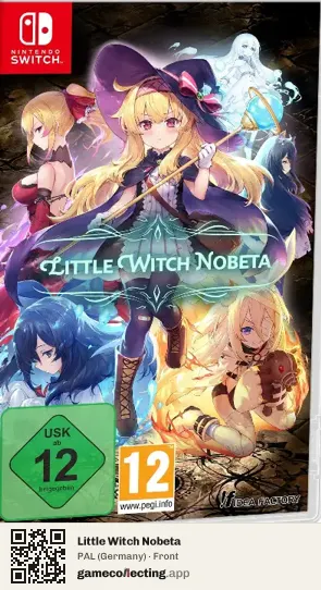Little Witch Nobeta Nintendo Switch, Germany box front