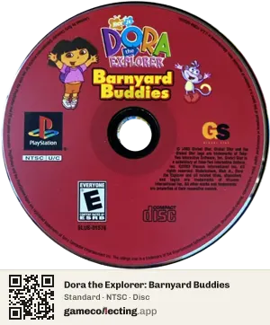 Dora the Explorer: Barnyard Buddies PlayStation, NTSC disc